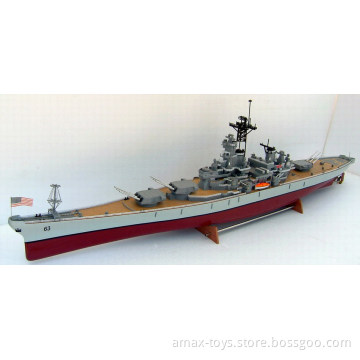 rc warship model - Missoui, Scale:1:300, made of Fibreglass Hull